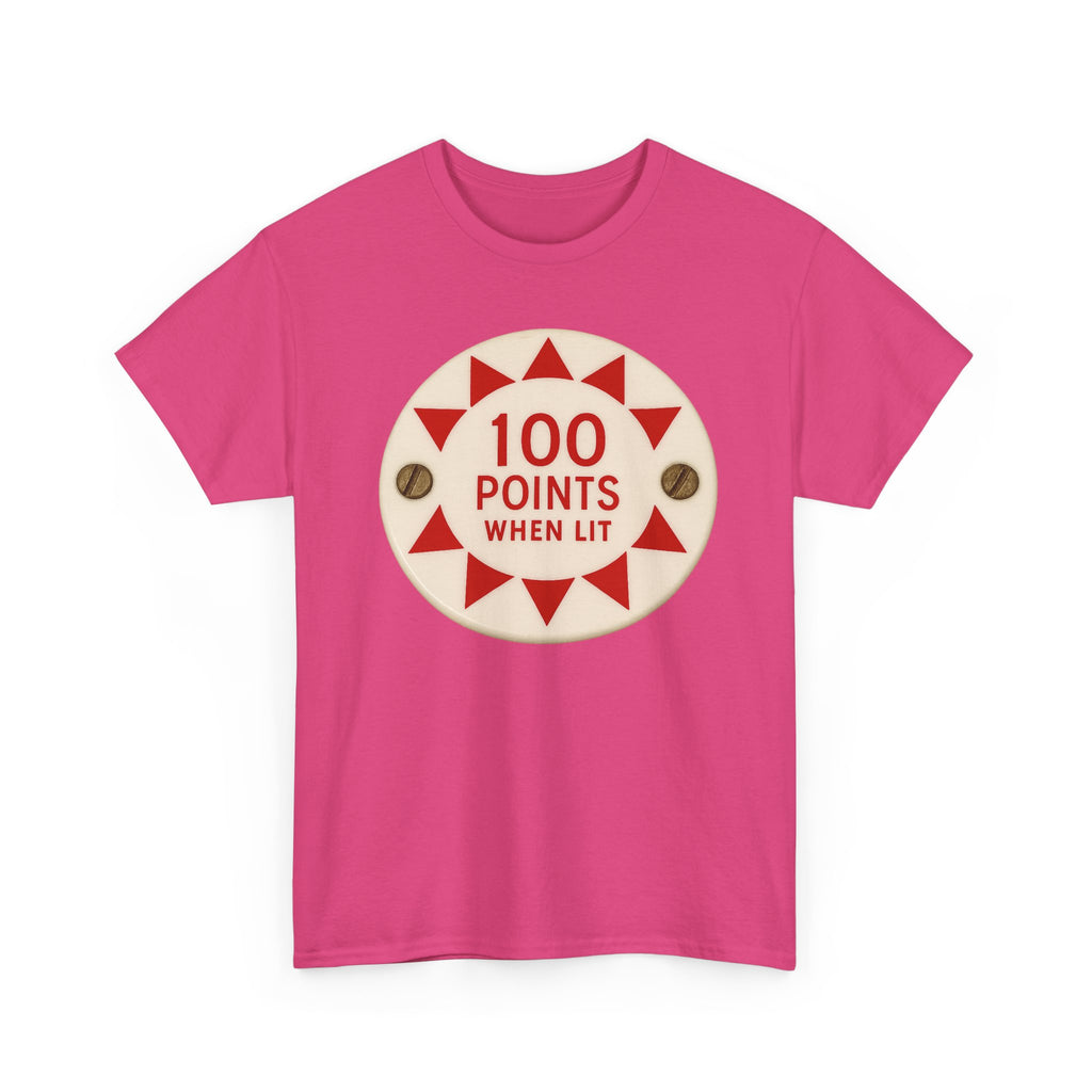Pinball Bumper 100 Points When Lit Shirt