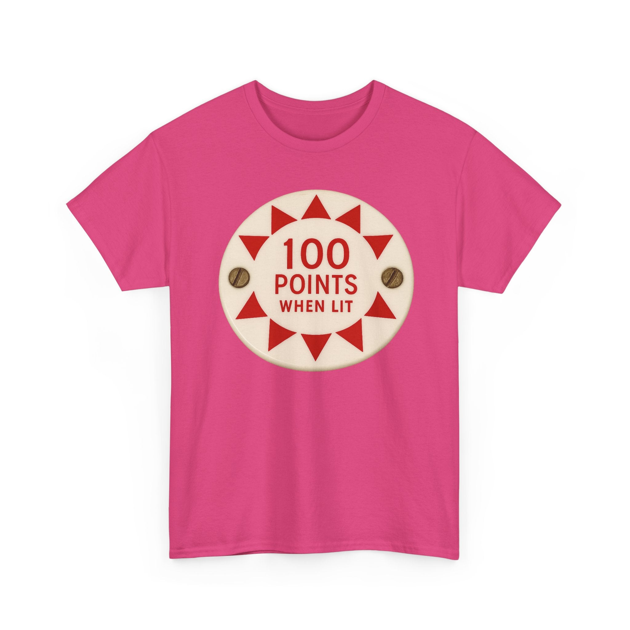 Pinball Bumper 100 Points When Lit Shirt