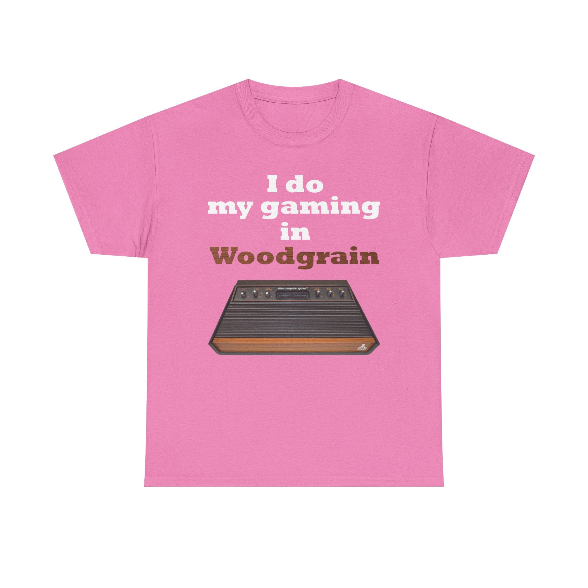 Gaming in Woodgrain Shirt