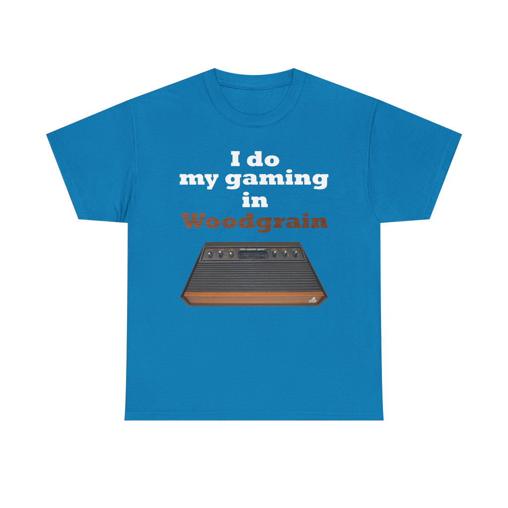 Gaming in Woodgrain Shirt