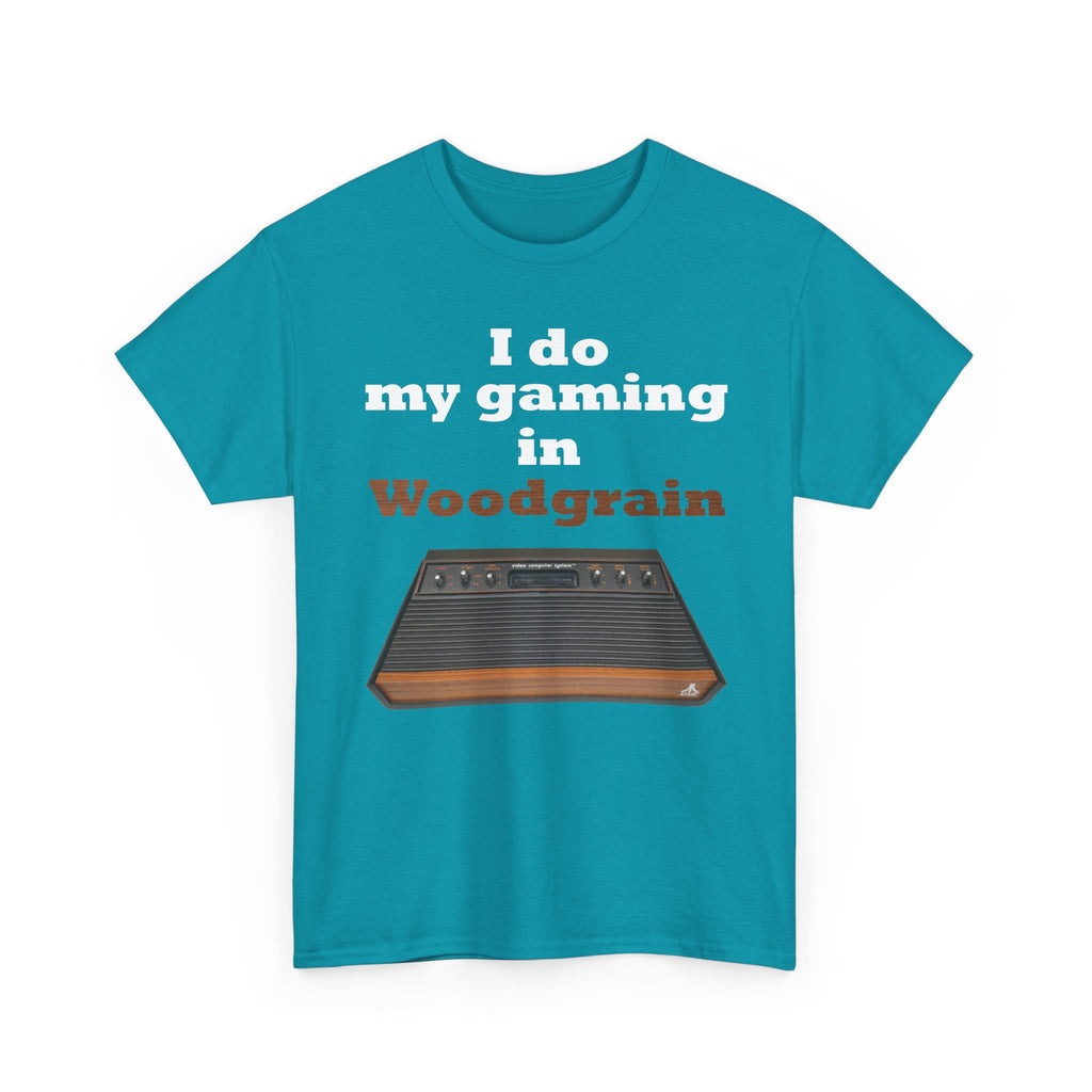 Gaming in Woodgrain Shirt