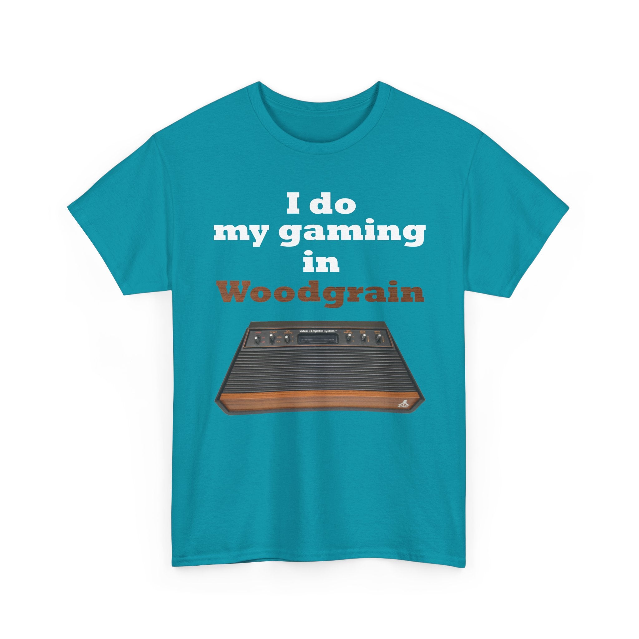 Gaming in Woodgrain Shirt