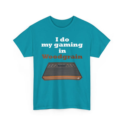 Gaming in Woodgrain Shirt