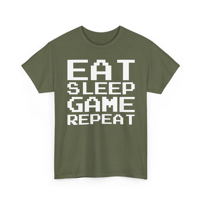 Eat Sleep Game Repeat Shirt