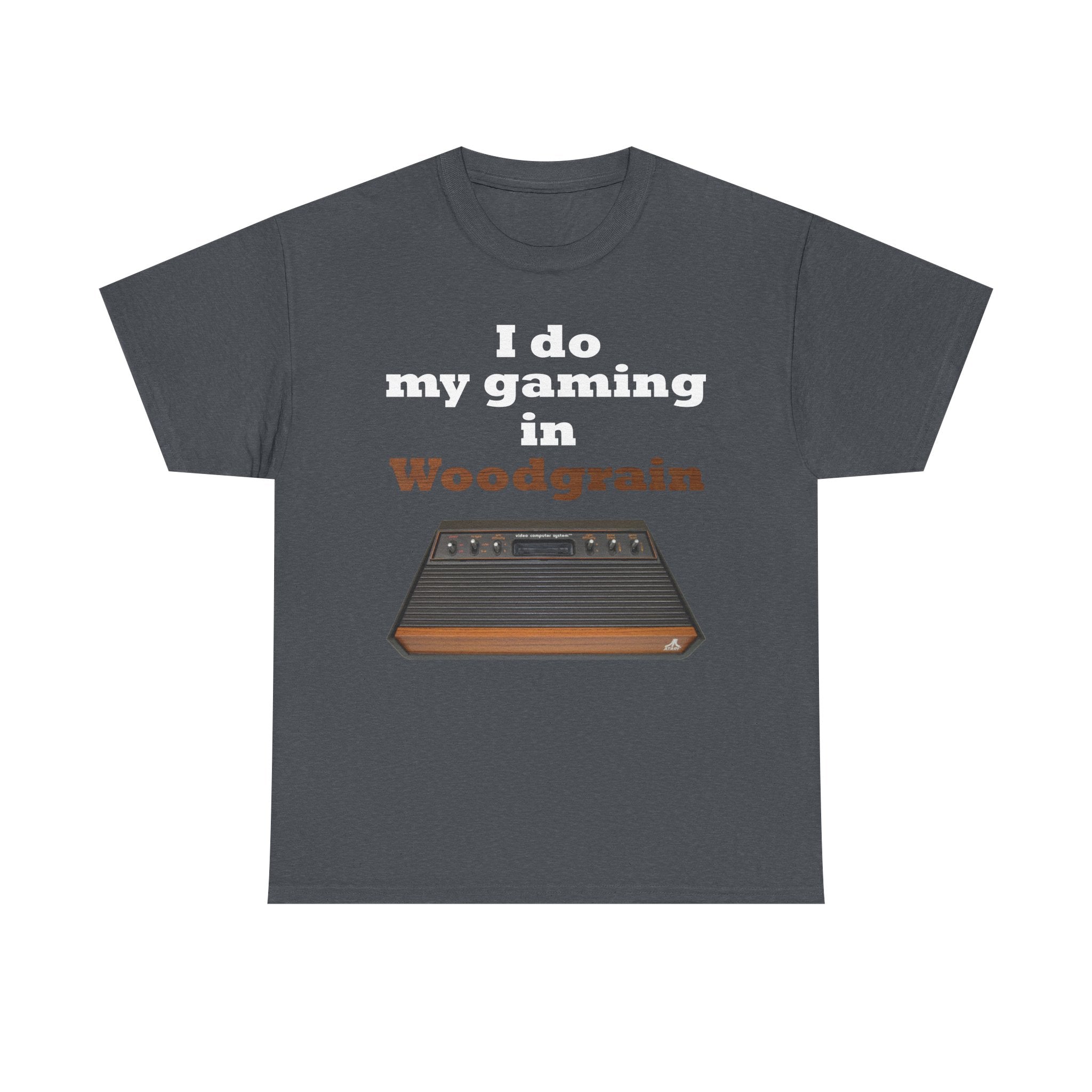 Gaming in Woodgrain Shirt