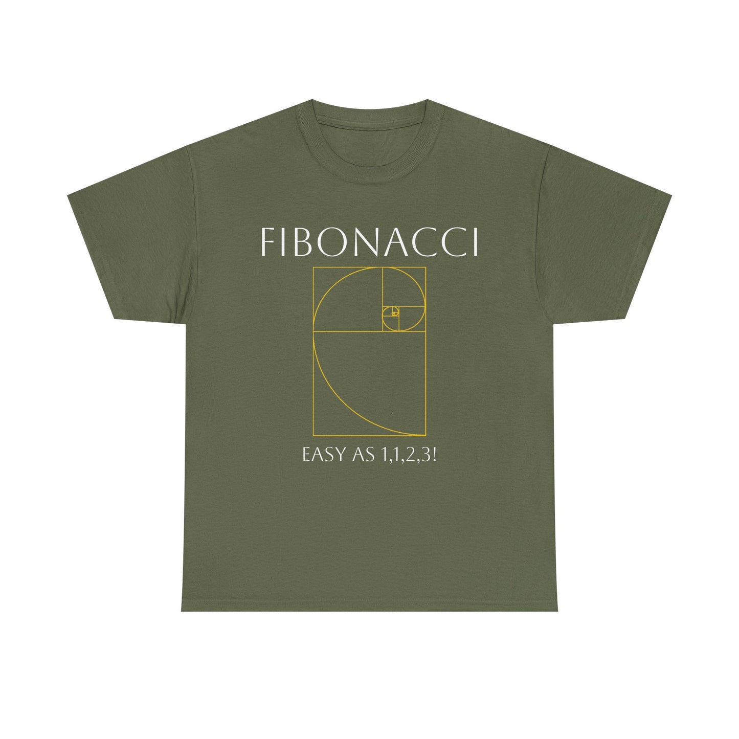 Fibonacci: Easy as 1, 1, 2, 3! Shirt