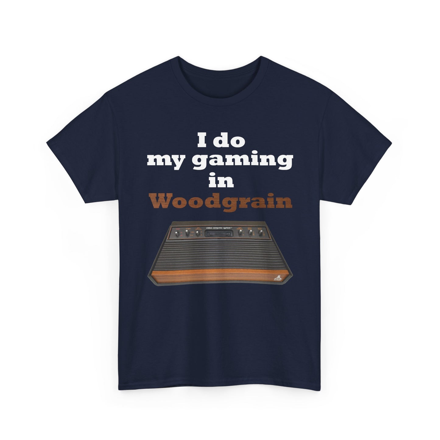 Gaming in Woodgrain Shirt