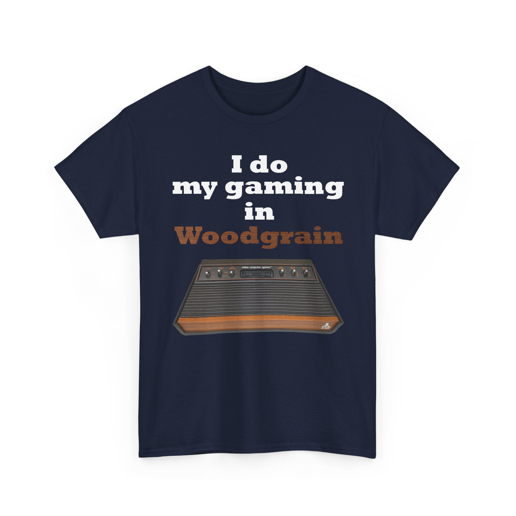 Gaming in Woodgrain Shirt