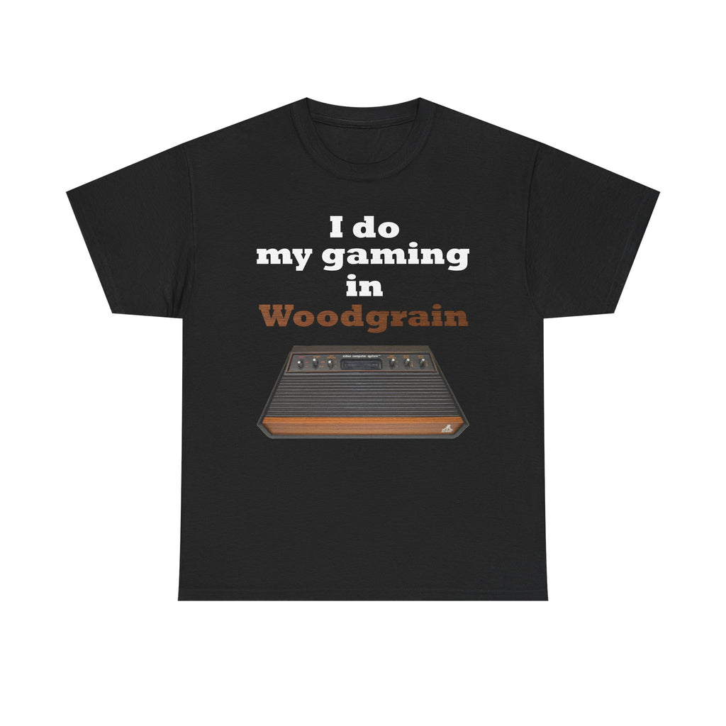 Gaming in Woodgrain Shirt