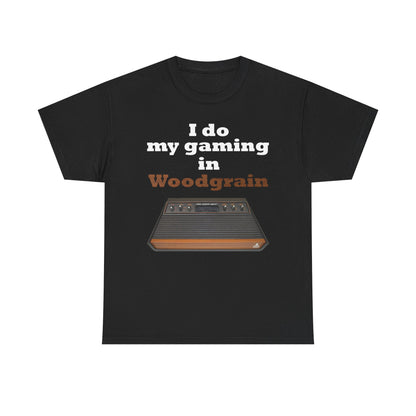 Gaming in Woodgrain Shirt