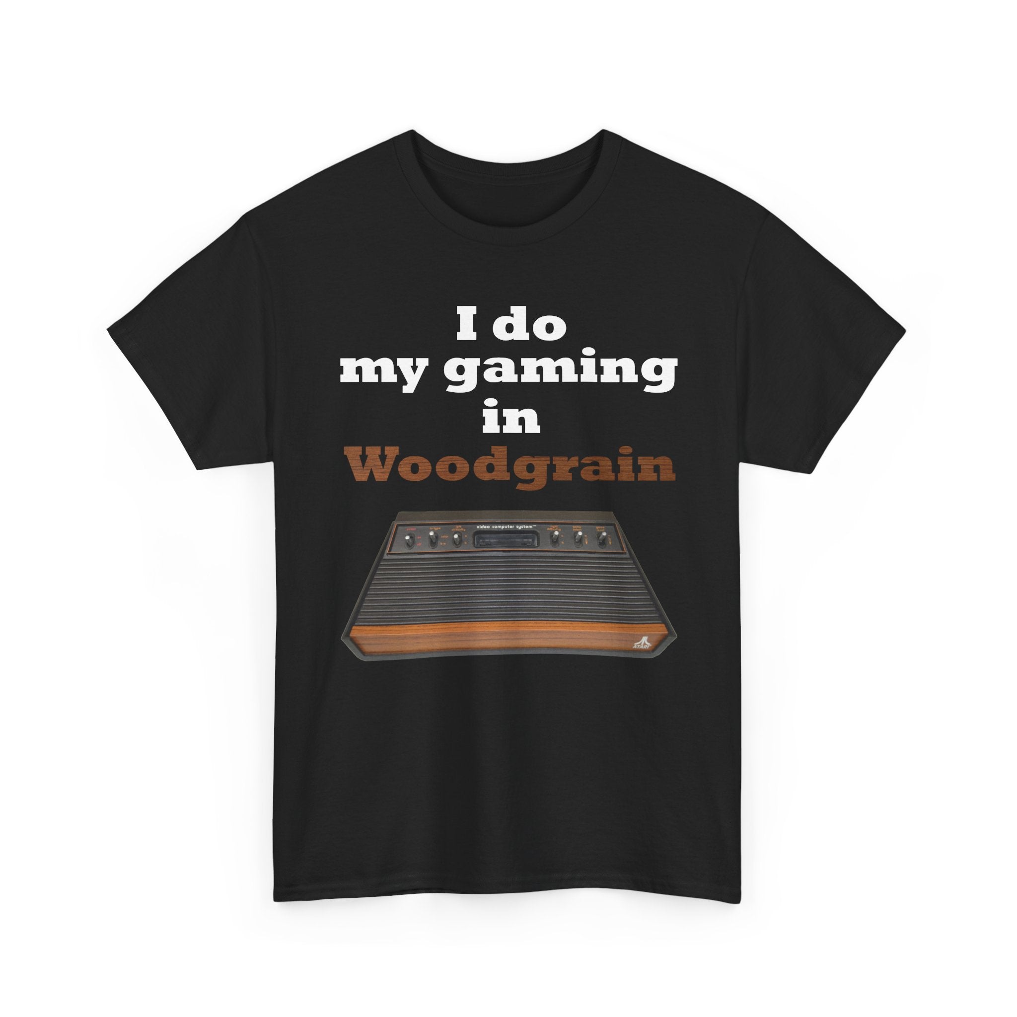 Gaming in Woodgrain Shirt