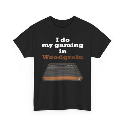 Gaming in Woodgrain Shirt