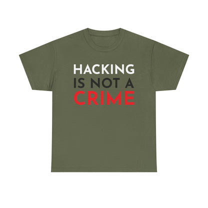 Hacking Is Not A Crime Shirt