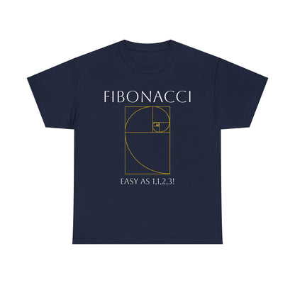 Fibonacci: Easy as 1, 1, 2, 3! Shirt