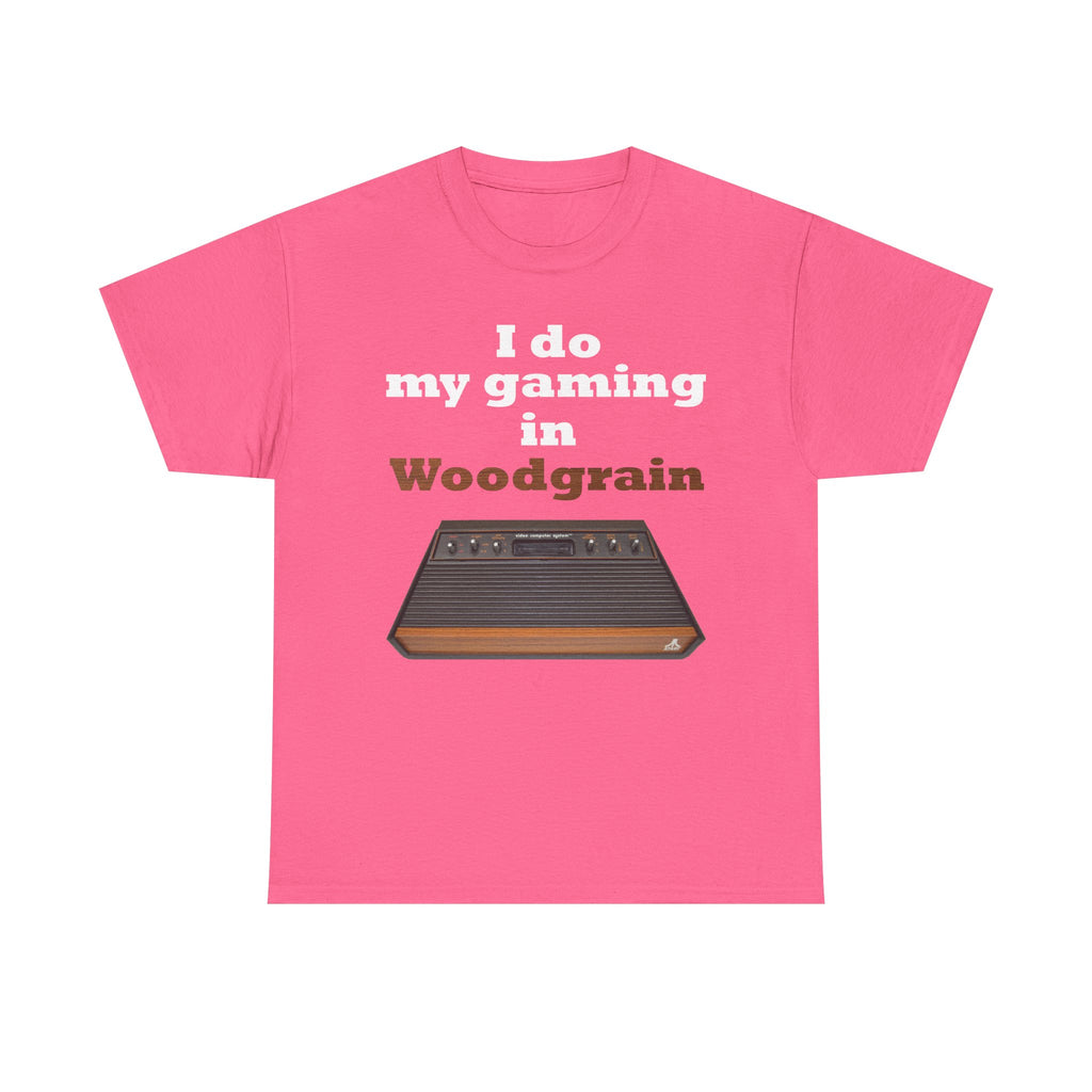 Gaming in Woodgrain Shirt