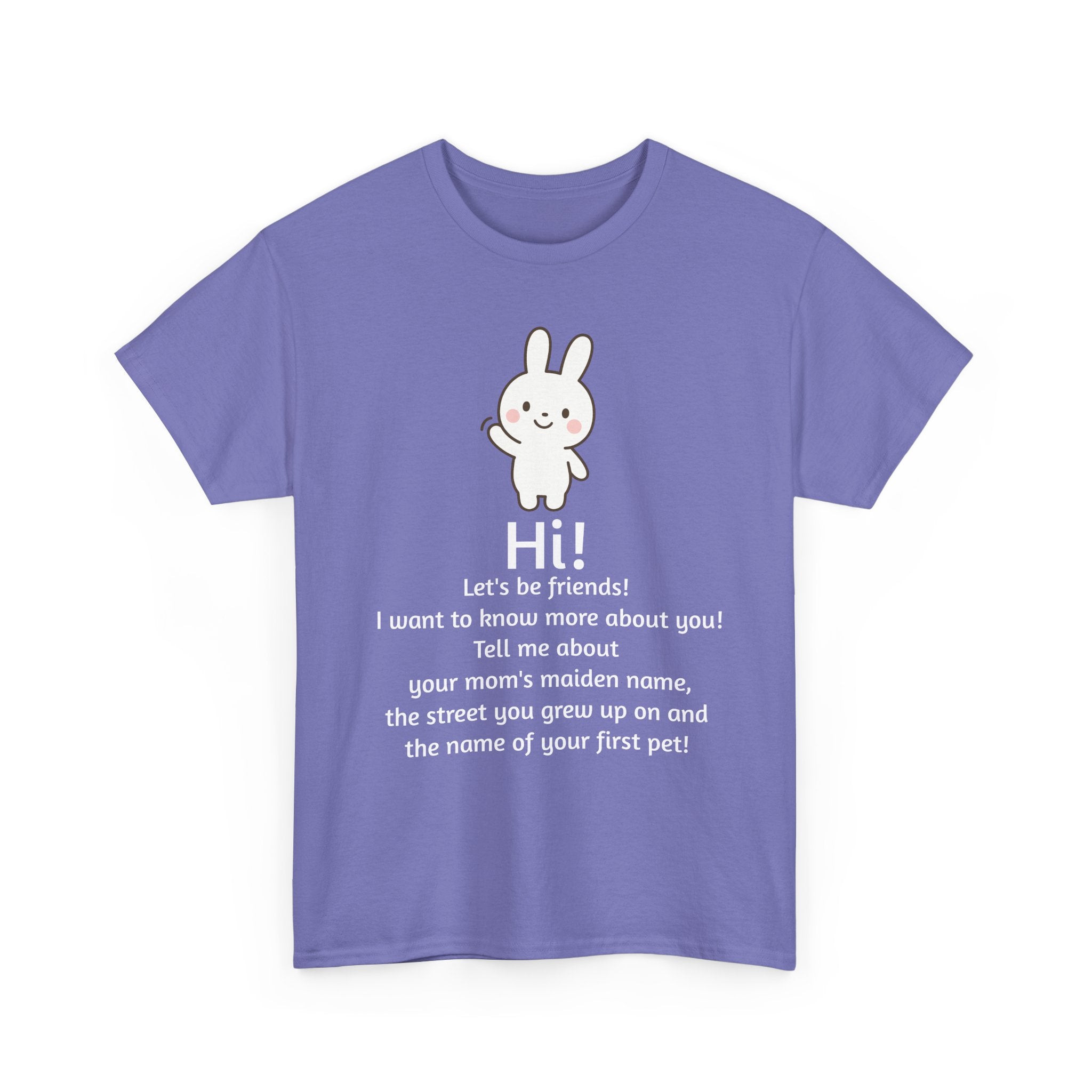 Security Bunny - Tell me more Shirt