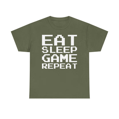 Eat Sleep Game Repeat Shirt