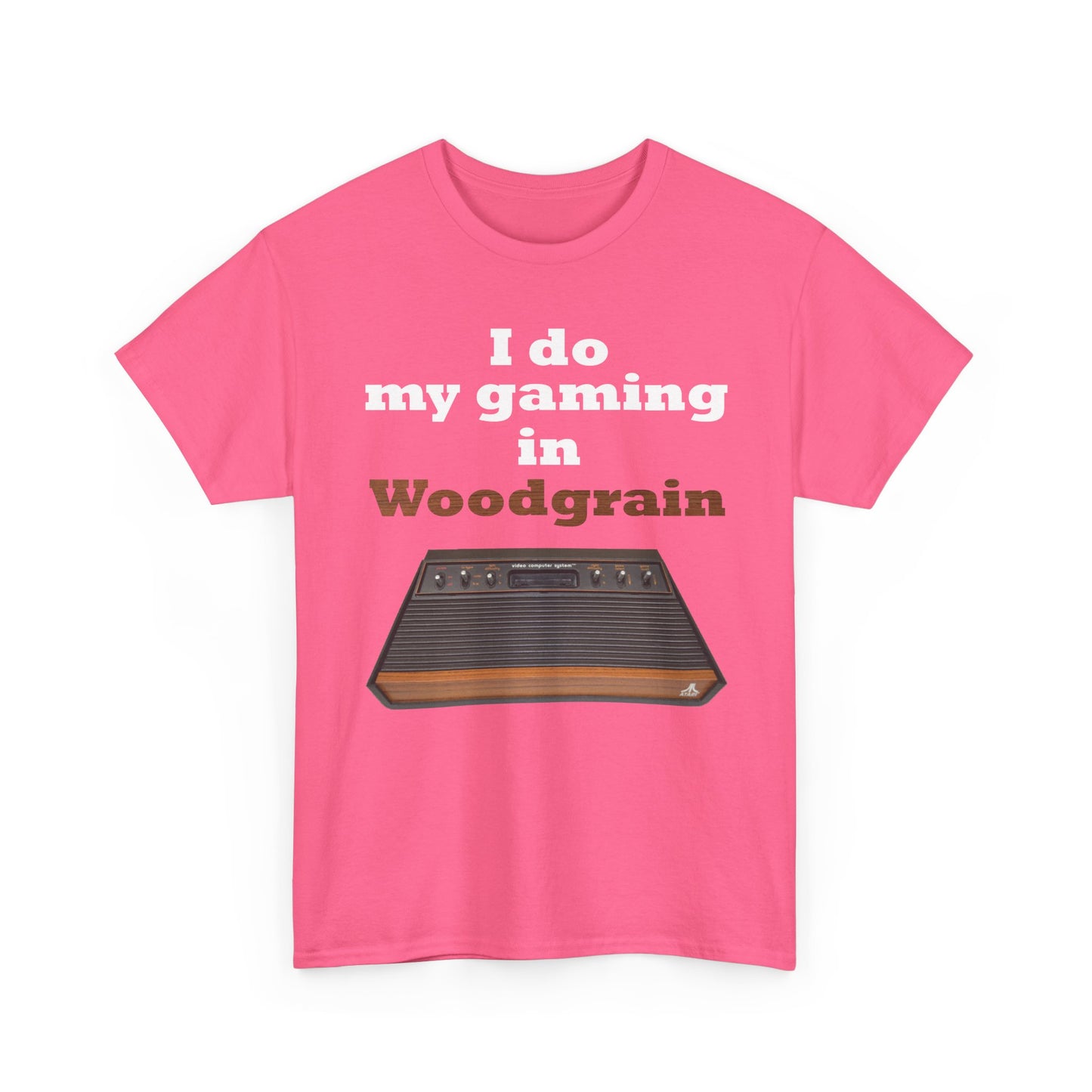 Gaming in Woodgrain Shirt
