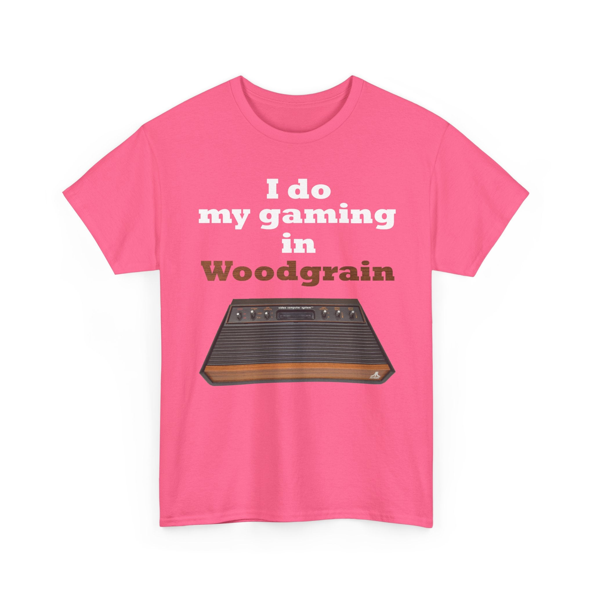 Gaming in Woodgrain Shirt