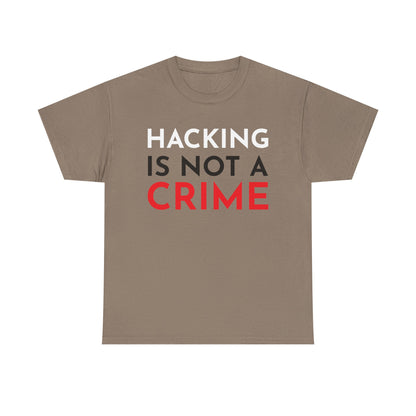 Hacking Is Not A Crime Shirt