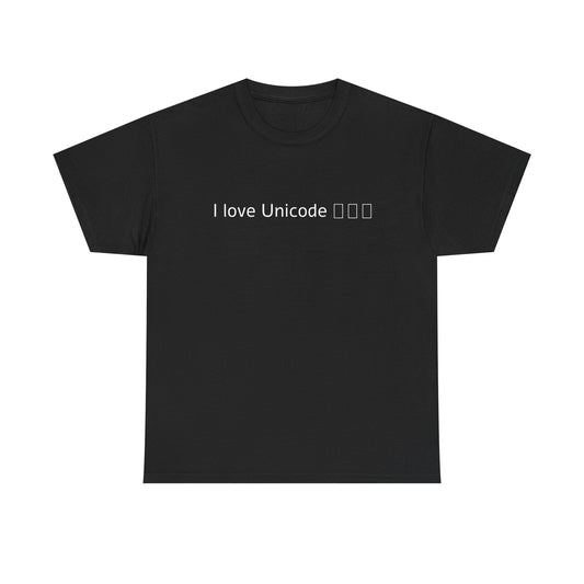 I love Unicode Shirt