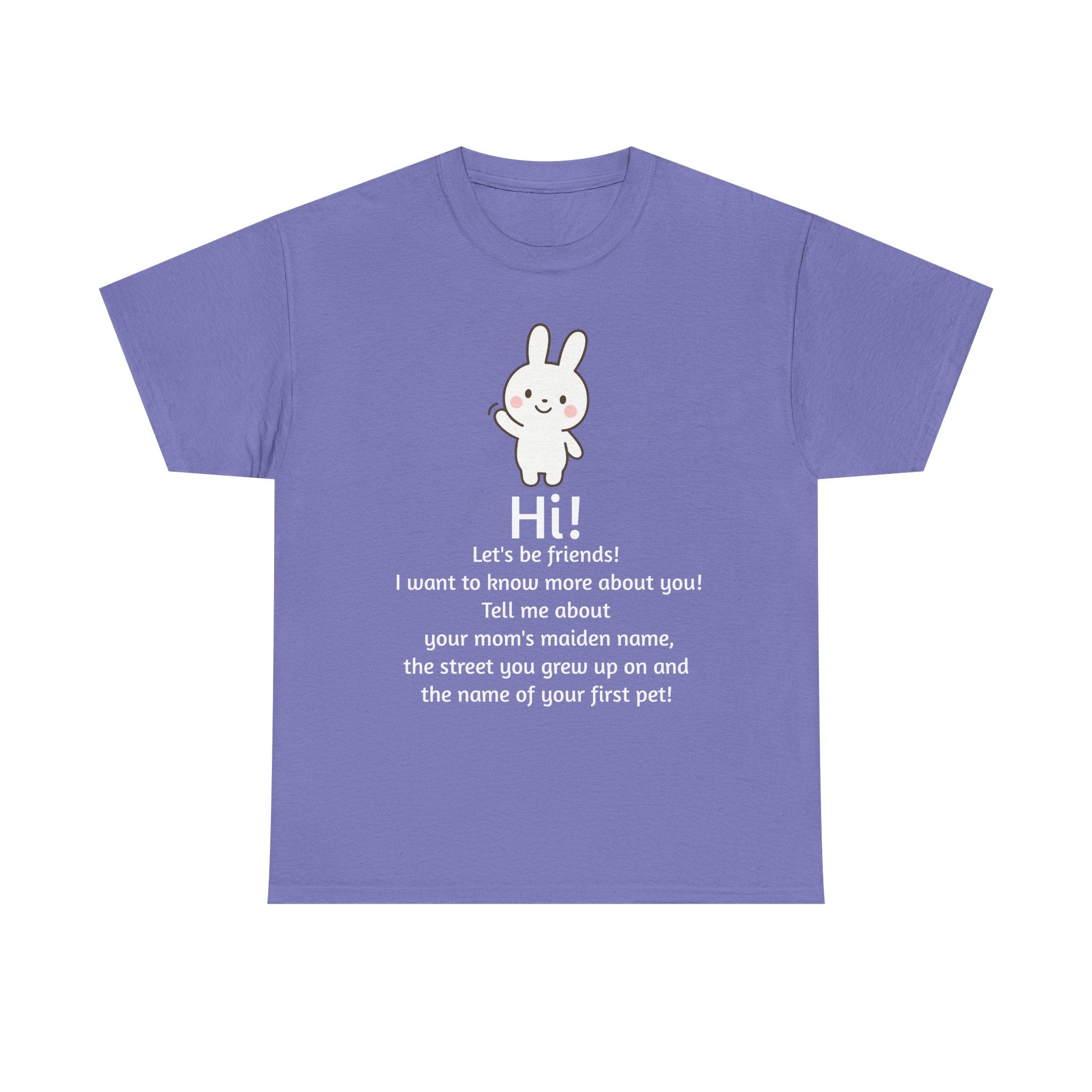 Security Bunny - Tell me more Shirt