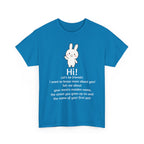 Security Bunny - Tell me more Shirt