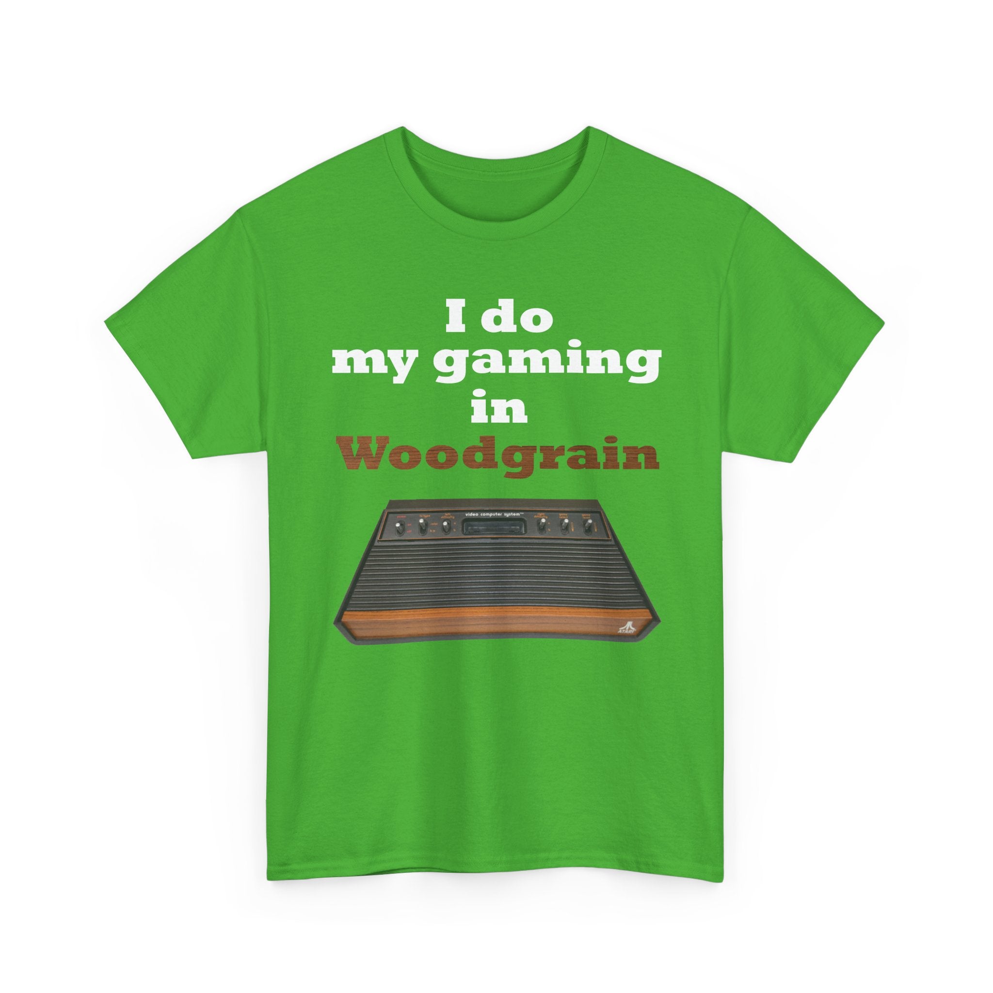 Gaming in Woodgrain Shirt