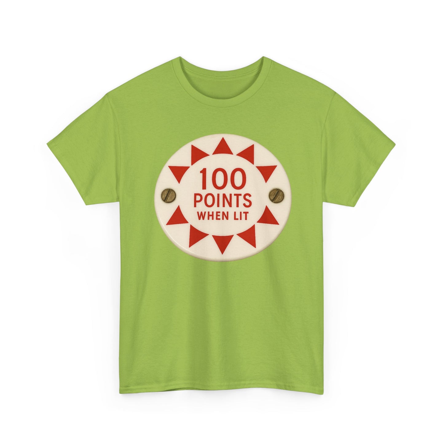 Pinball Bumper 100 Points When Lit Shirt
