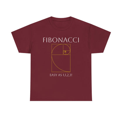 Fibonacci: Easy as 1, 1, 2, 3! Shirt
