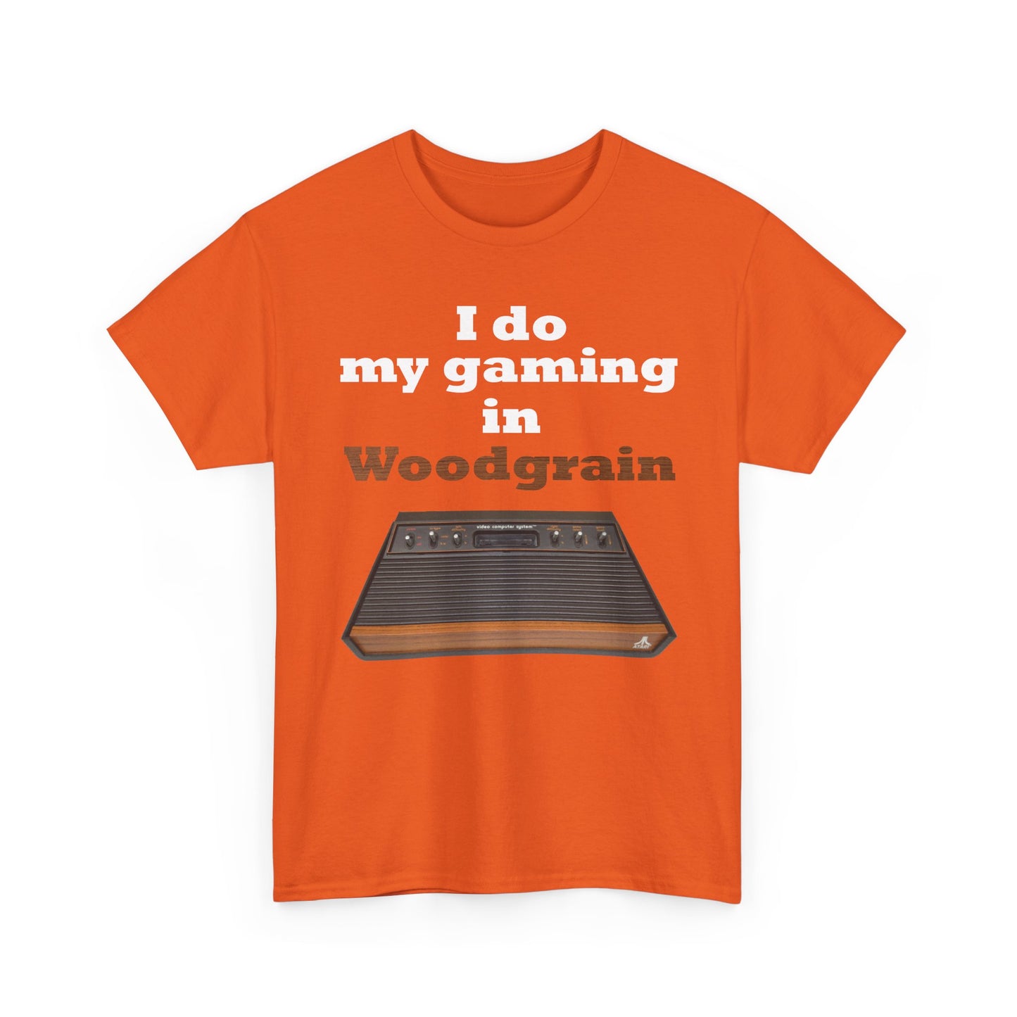 Gaming in Woodgrain Shirt