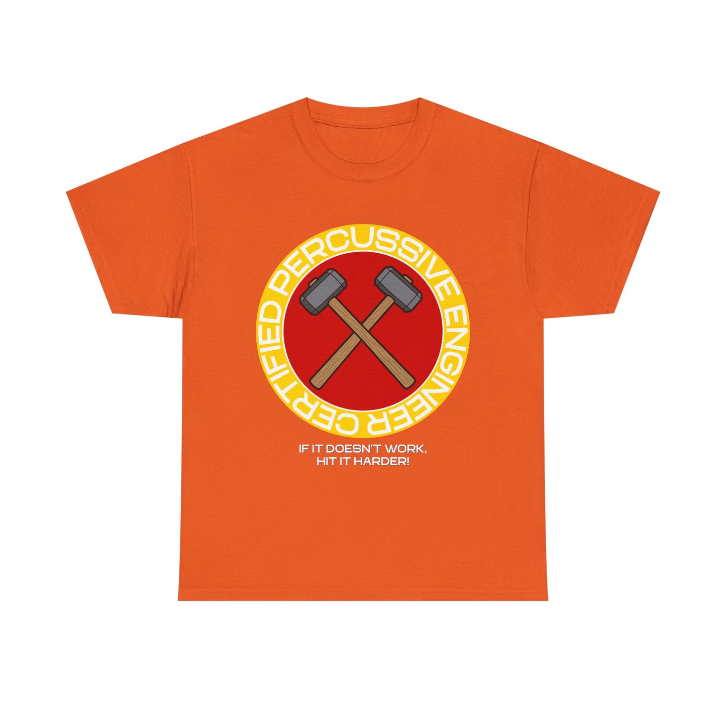 Certified Percussive Engineer Shirt