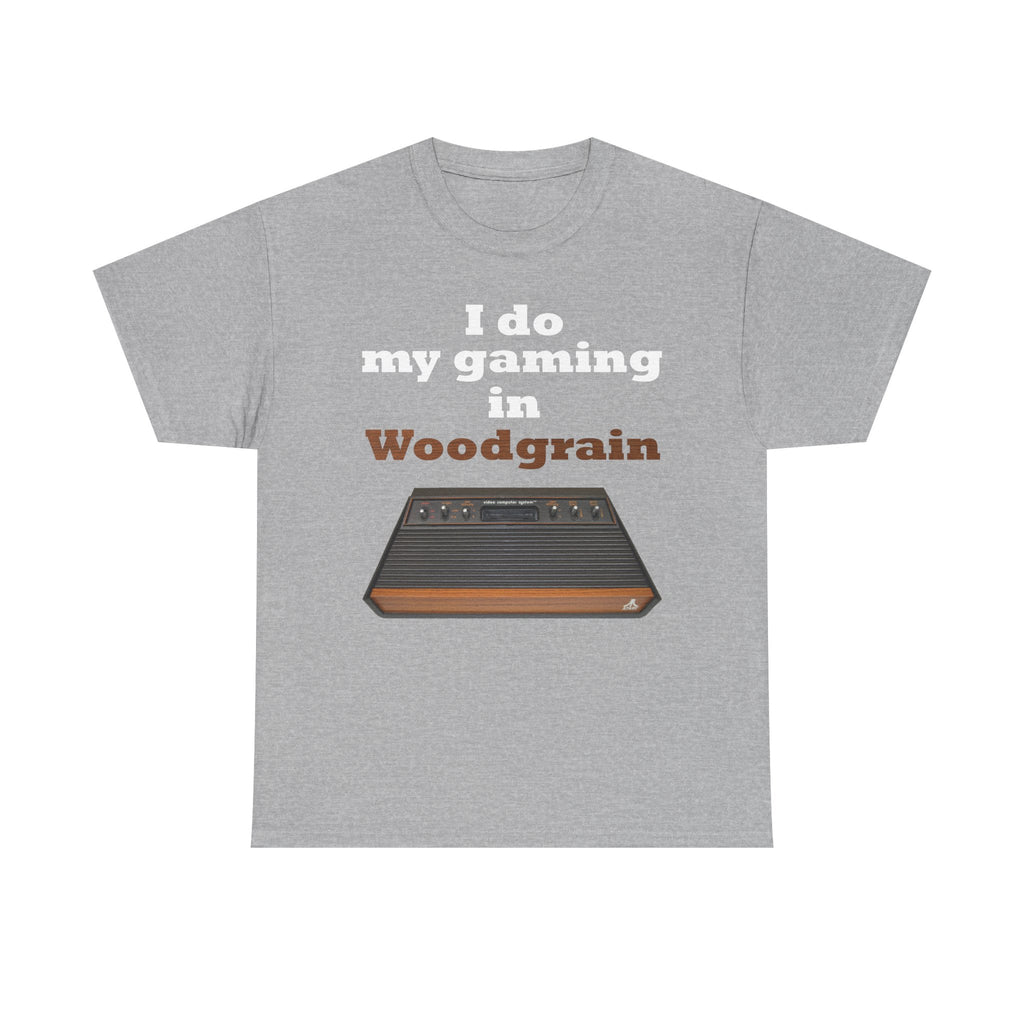 Gaming in Woodgrain Shirt