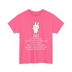Security Bunny - Tell me more Shirt