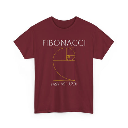 Fibonacci: Easy as 1, 1, 2, 3! Shirt