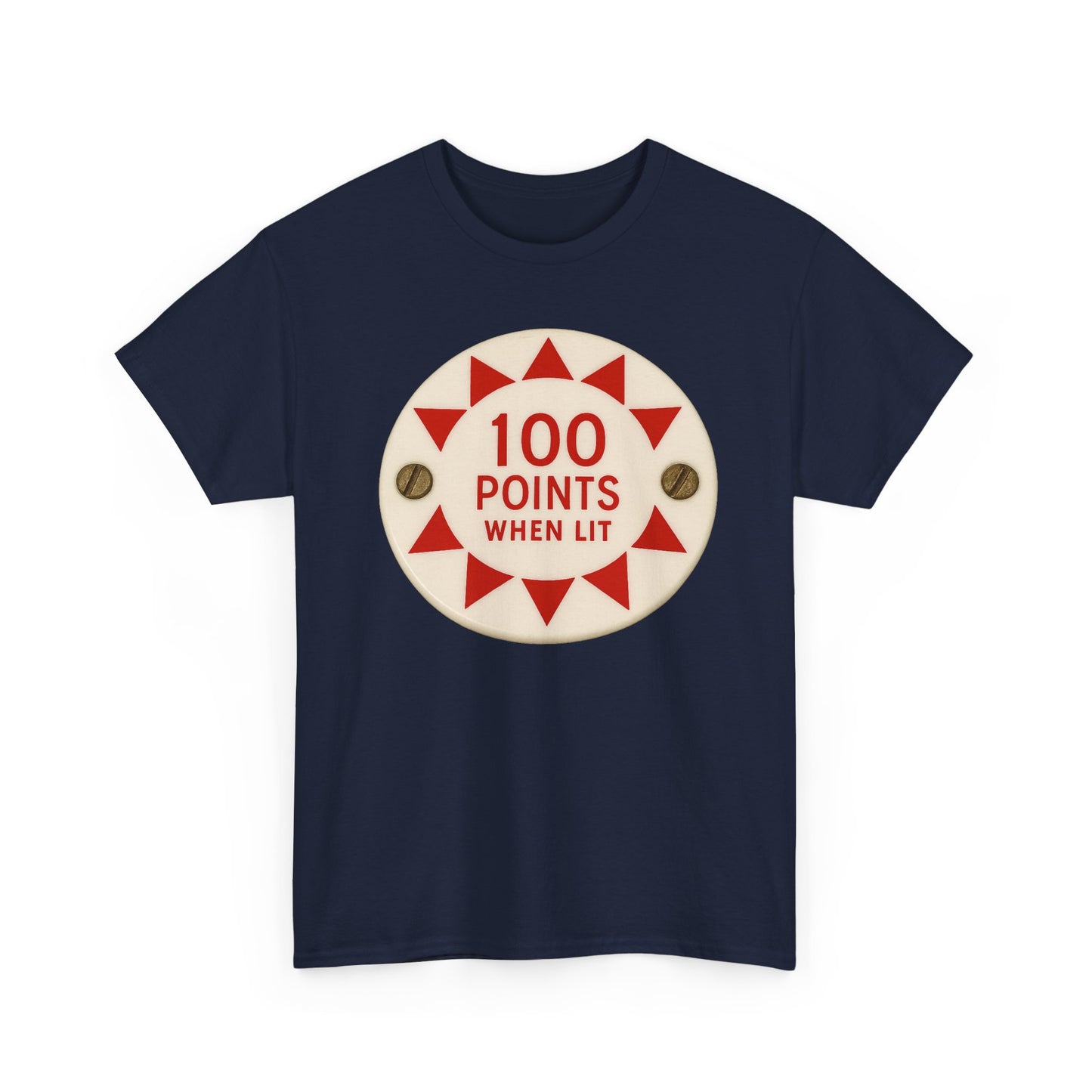Pinball Bumper 100 Points When Lit Shirt