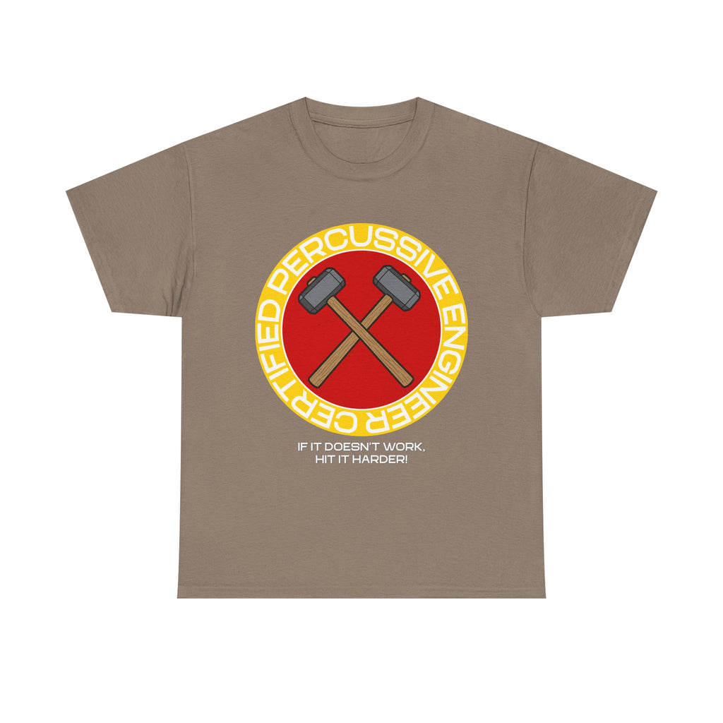 Certified Percussive Engineer Shirt