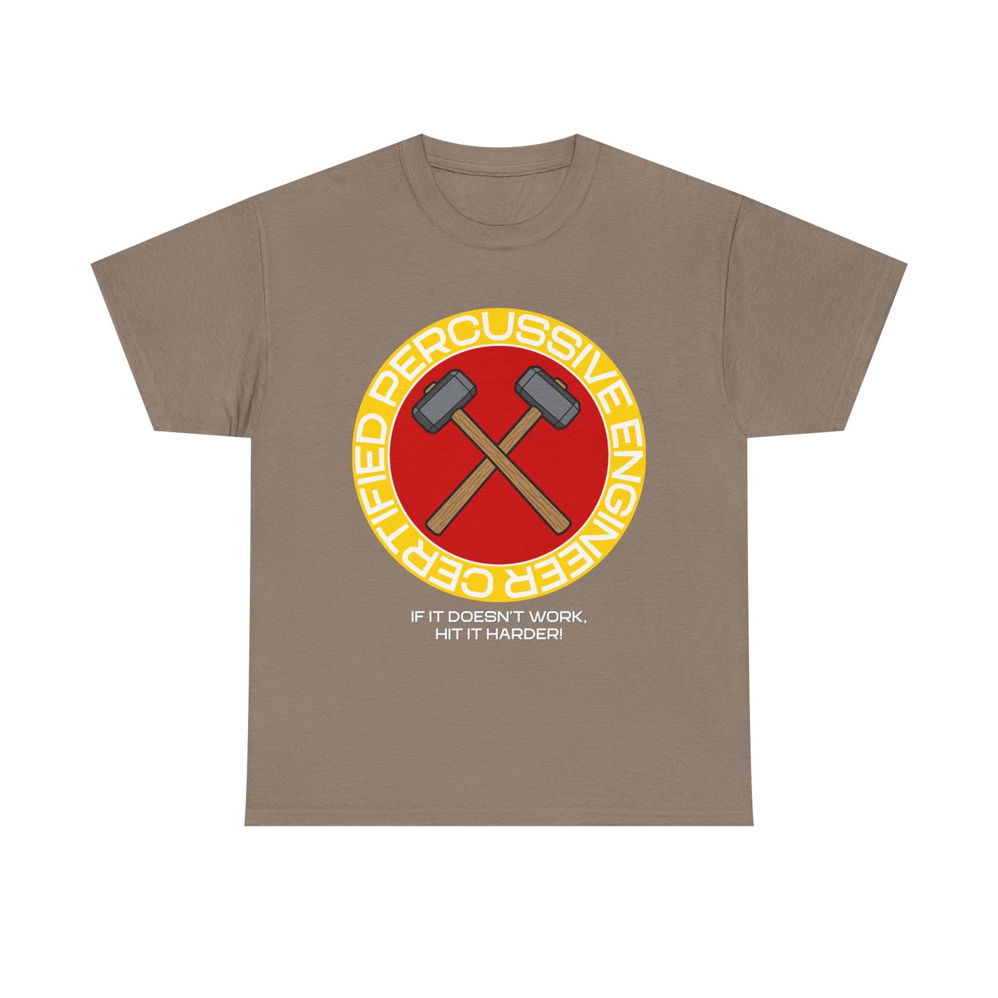 Certified Percussive Engineer Shirt