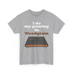 Gaming in Woodgrain Shirt