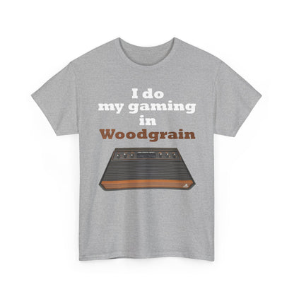 Gaming in Woodgrain Shirt