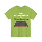 Gaming in Woodgrain Shirt