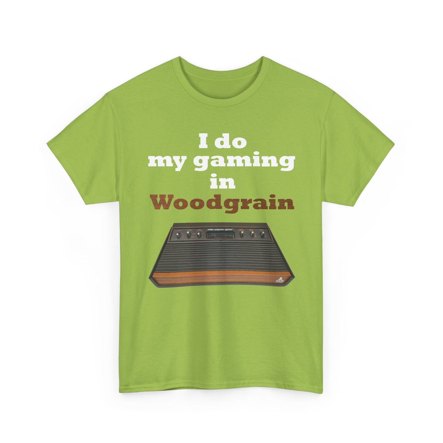 Gaming in Woodgrain Shirt