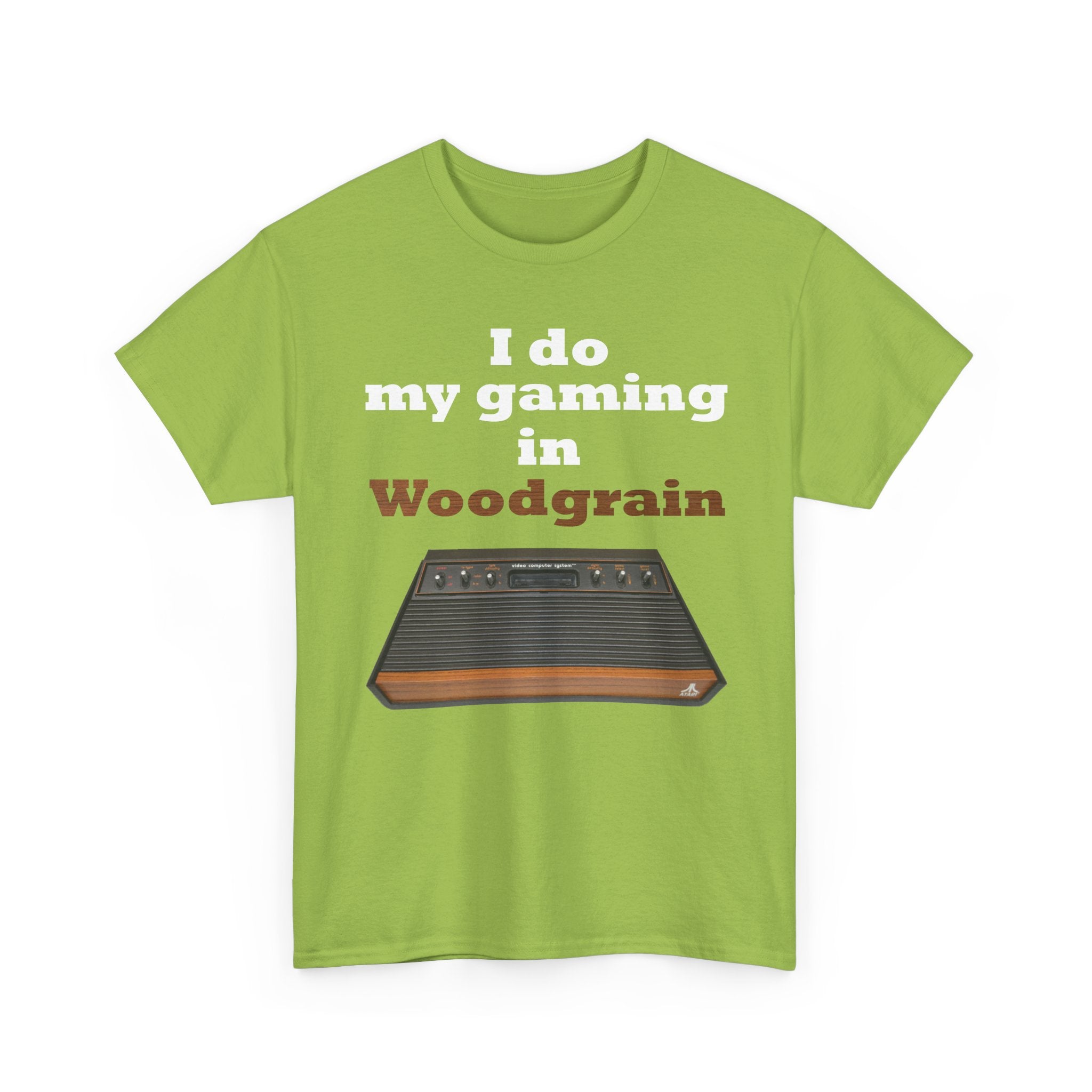 Gaming in Woodgrain Shirt