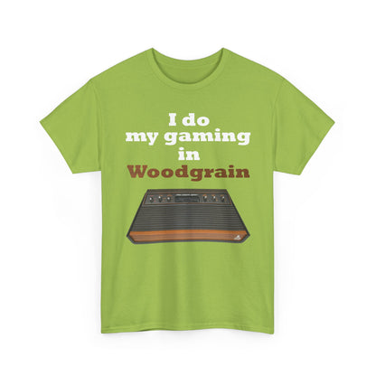 Gaming in Woodgrain Shirt