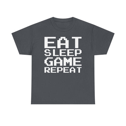 Eat Sleep Game Repeat Shirt