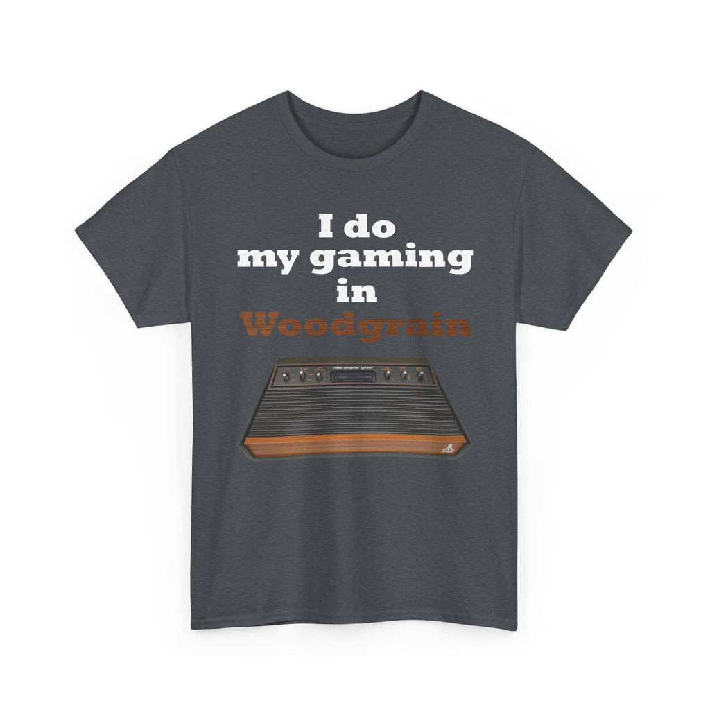 Gaming in Woodgrain Shirt