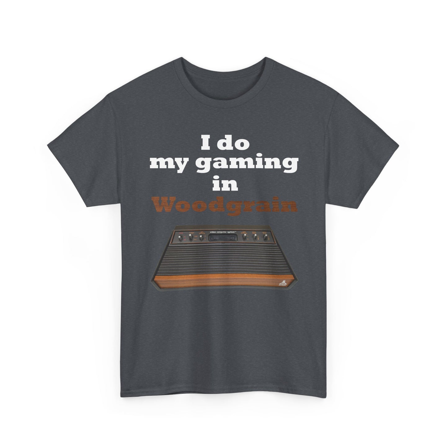 Gaming in Woodgrain Shirt