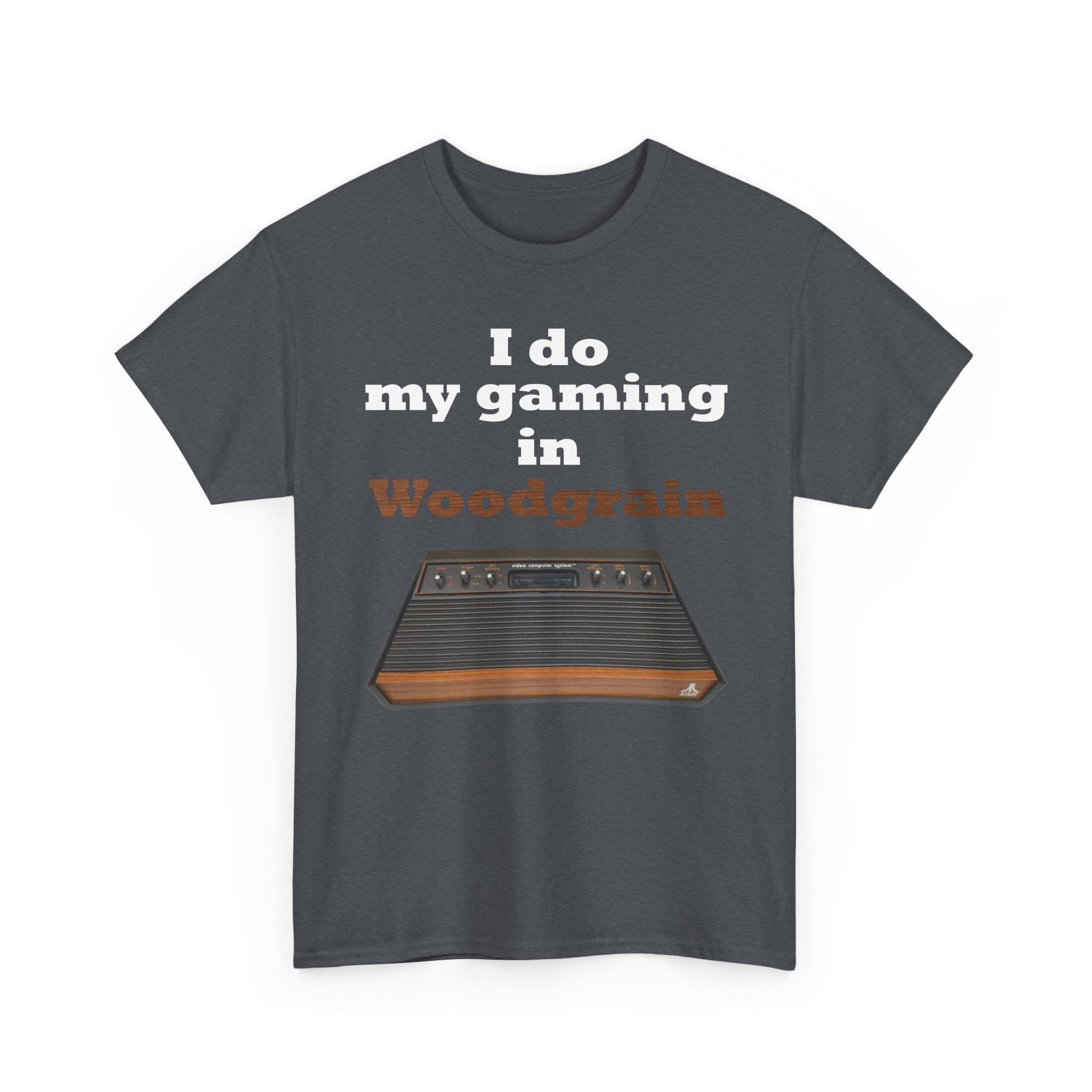 Gaming in Woodgrain Shirt
