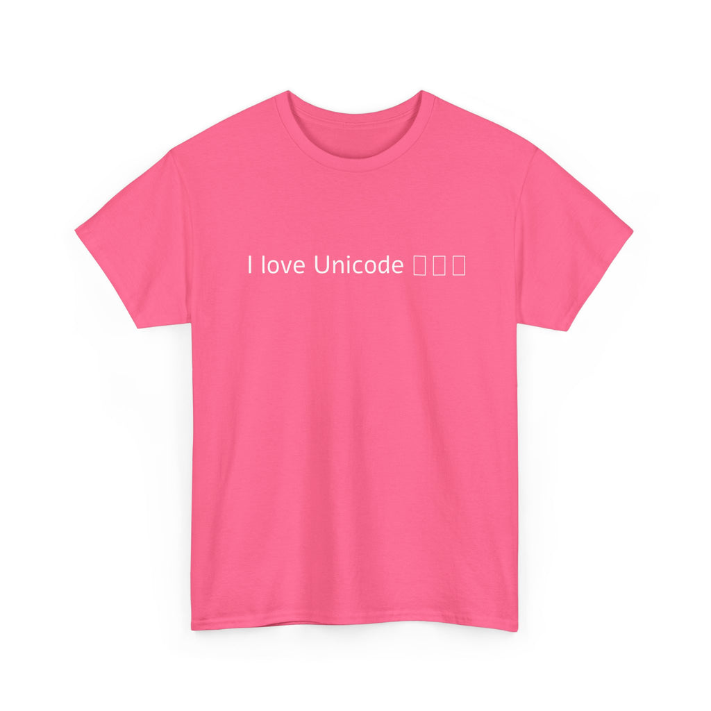I love Unicode Shirt
