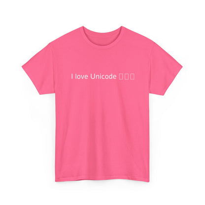 I love Unicode Shirt